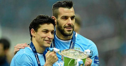 Negredo y Navas ya ganaron la Community Shield. Negredo y Navas ya ganaron la Community Shield.