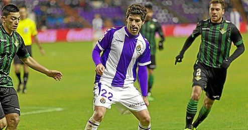Lance del Valladolid-Getafe de la primera vuelta. Lance del Valladolid-Getafe de la primera vuelta.