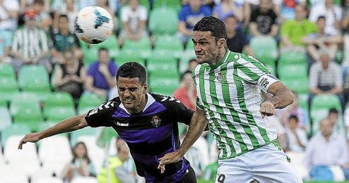 Jorge Molina hizo el segundo gol ante el Valladolid. Jorge Molina hizo el segundo gol ante el Valladolid.