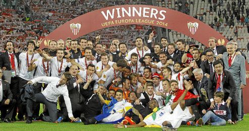 El Sevilla sigue escribiendo su nombre con letras de oro en Europa. El Sevilla sigue escribiendo su nombre con letras de oro en Europa.