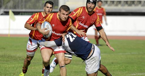 Helvetia en uno de sus partidos Helvetia en uno de sus partidos
