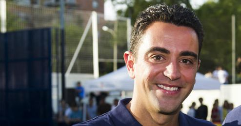 Xavi acudió ayer a un acto en Terrasa. Xavi acudió ayer a un acto en Terrasa.