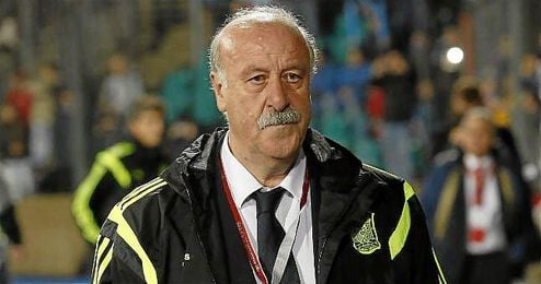 El seleccionador español Vicente del Bosque. El seleccionador español Vicente del Bosque.