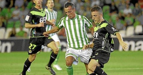 Imagen del Betis-Llagostera de Copa. Imagen del Betis-Llagostera de Copa.