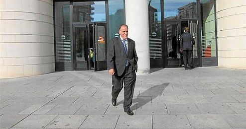 Este lunes ha declarado ante el juez en el Palacio de Justicia de Pamplona. Este lunes ha declarado ante el juez en el Palacio de Justicia de Pamplona.
