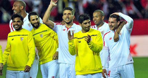 Los jugadores celebran el pase a la final. Los jugadores celebran el pase a la final.