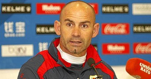 Paco Jémez, en una rueda de prensa. Paco Jémez, en una rueda de prensa.