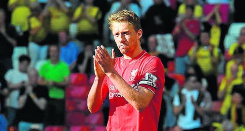 Lucas Leiva, mediocentro del Liverpool. Lucas Leiva, mediocentro del Liverpool.
