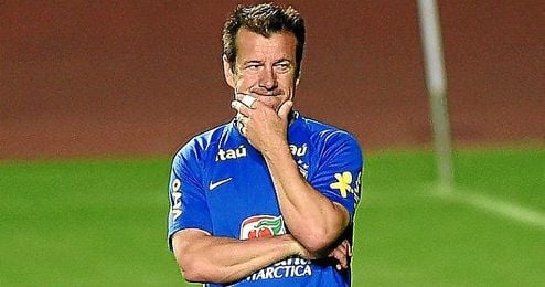 El seleccionador brasileño Dunga El seleccionador brasileño Dunga