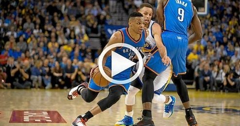 Los Thunder conquistan el Oracle y vencen a los Warriors Los Thunder conquistan el Oracle y vencen a los Warriors