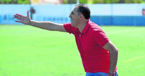 José Antonio Granja, durante un partido. José Antonio Granja, durante un partido.