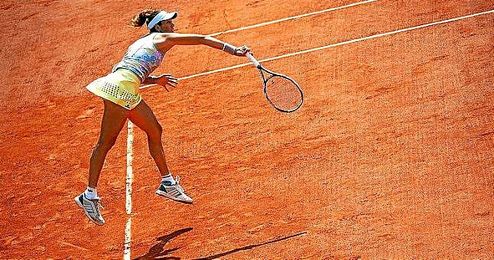 Muguruza barre a Wickmayer en su camino hacia octavos. Muguruza barre a Wickmayer en su camino hacia octavos.