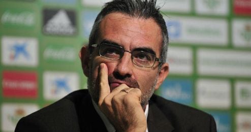 El valenciano, en su etapa en el Real Betis. El valenciano, en su etapa en el Real Betis.