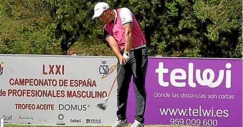 José Luis Adarraga en acción José Luis Adarraga en acción