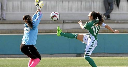 Imagen de archivo de un partido del Betis Féminas esta temporada. Imagen de archivo de un partido del Betis Féminas esta temporada.
