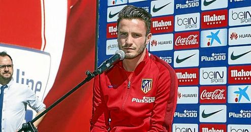 Saúl: "La oportunidad de ir con España llegará". Saúl: "La oportunidad de ir con España llegará".