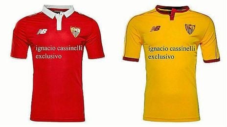 equipacion Sevilla FC modelos equipacion Sevilla FC modelos