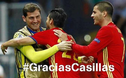 '#GraciasCasillas', una tendencia en Twitter como homenaje '#GraciasCasillas', una tendencia en Twitter como homenaje