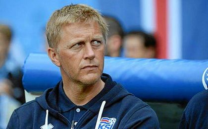 Heimir Hallgrimsson durante un encuentro de la Eurocopa de Francia. Heimir Hallgrimsson durante un encuentro de la Eurocopa de Francia.