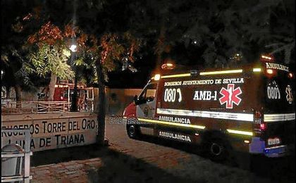 Imagen de los servicios sanitarios desplazados en la zona. Imagen de los servicios sanitarios desplazados en la zona.