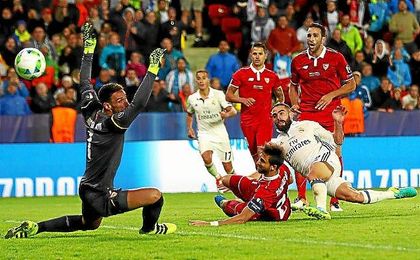 Carvajal hizo el 3-1 en el minuto 119´ de la prórroga. Carvajal hizo el 3-1 en el minuto 119´ de la prórroga.