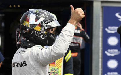 Rosberg fue el más rápido en los entrenamientos en Spa. Rosberg fue el más rápido en los entrenamientos en Spa.