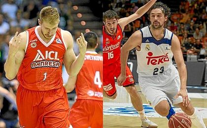 Auda y Llull, los mejores de la 2ª jornada de la Liga Endesa. Auda y Llull, los mejores de la 2ª jornada de la Liga Endesa.