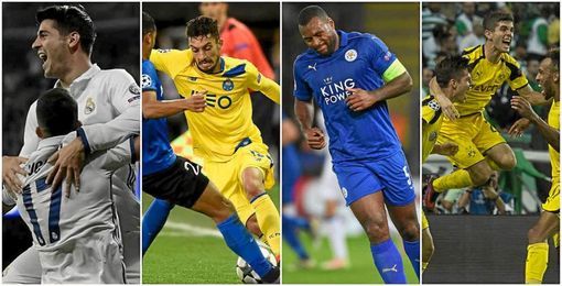El Real Madrid, Dortmund, Leicester y Oporto se impusieron en sus encuentros El Real Madrid, Dortmund, Leicester y Oporto se impusieron en sus encuentros