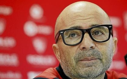 Sampaoli, en sala de prensa Sampaoli, en sala de prensa