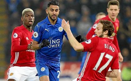El Manchester United hunde al Leicester El Manchester United hunde al Leicester