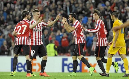 Aduriz vio portería, una vez más. Aduriz vio portería, una vez más.