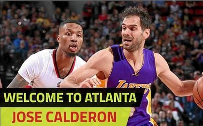 Calderón ya es jugador de los Atlanta Hawks. @ATLHawks. Calderón ya es jugador de los Atlanta Hawks. @ATLHawks.
