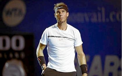 Querrey derriba a Nadal y da la sorpresa en Acapulco Querrey derriba a Nadal y da la sorpresa en Acapulco