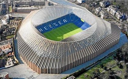 Así será el nuevo Stamford Bridge, que tendrá un aforo para 60.000 personas. Así será el nuevo Stamford Bridge, que tendrá un aforo para 60.000 personas.