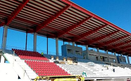 Así van las obras en la Ciudad Deportiva del Sevilla Así van las obras en la Ciudad Deportiva del Sevilla
