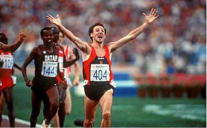 Fermín Cacho, en los Juegos Olímpicos de Barcelona en 1992 Fermín Cacho, en los Juegos Olímpicos de Barcelona en 1992