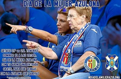 El Getafe celebra ´El día de la mujer´. El Getafe celebra ´El día de la mujer´.