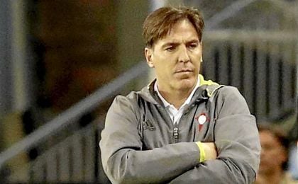 Berizzo prudente pese a la victoria. Berizzo prudente pese a la victoria.
