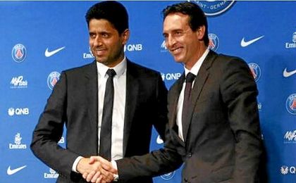El presidente del PSG mantiene su confianza en Emery tras la derrota El presidente del PSG mantiene su confianza en Emery tras la derrota