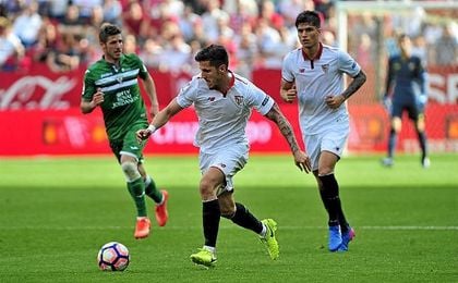 Jovetic, durante el partido contra el Leganés. UESyndication. Jovetic, durante el partido contra el Leganés. UESyndication.