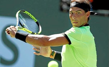 Nadal tumba a Guido Pella e irrumpe firme en Indian Wells Nadal tumba a Guido Pella e irrumpe firme en Indian Wells