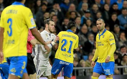 La imagen que provocó la expulsión de Bale. La imagen que provocó la expulsión de Bale.