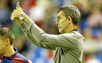 Muñiz no quiere que nadie en el Levante se confíe. Muñiz no quiere que nadie en el Levante se confíe.