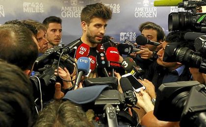 Piqué: "Lo del otro día fue totalmente histórico como dice Ramos" Piqué: "Lo del otro día fue totalmente histórico como dice Ramos"