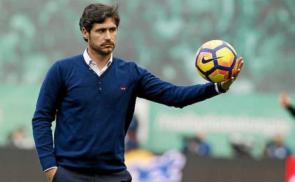 Víctor, con el once gala Víctor, con el once gala