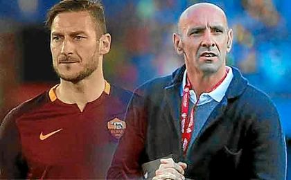 Totti es la alternativa de la Roma a Monchi. Totti es la alternativa de la Roma a Monchi.
