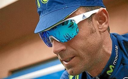 Valverde es el primer líder de la Volta a Catalunya. Valverde es el primer líder de la Volta a Catalunya.