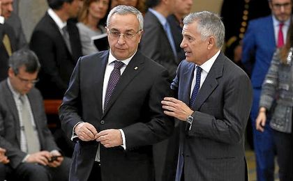 Los Reyes de España entregan los Premios Nacionales del Deporte. En la imagen, Alejandro Blanco y Samaranch. Los Reyes de España entregan los Premios Nacionales del Deporte. En la imagen, Alejandro Blanco y Samaranch.