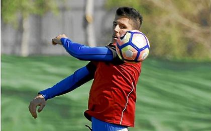 Jovetic acelera los plazos de recuperación y completa el entrenamiento Jovetic acelera los plazos de recuperación y completa el entrenamiento