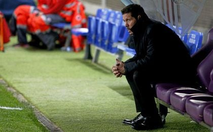 El idilio entre Simeone y el Atlético comenzó en La Rosaleda de Málaga. El idilio entre Simeone y el Atlético comenzó en La Rosaleda de Málaga.